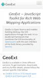 Mobile Screenshot of geoext.org